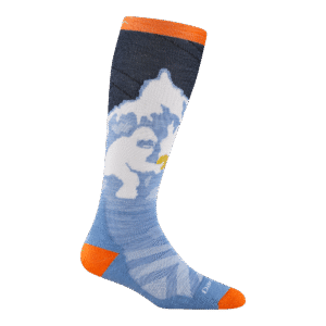 Kids Little Yeti Over-the-Calf Midweight Ski & Snowboard Socks